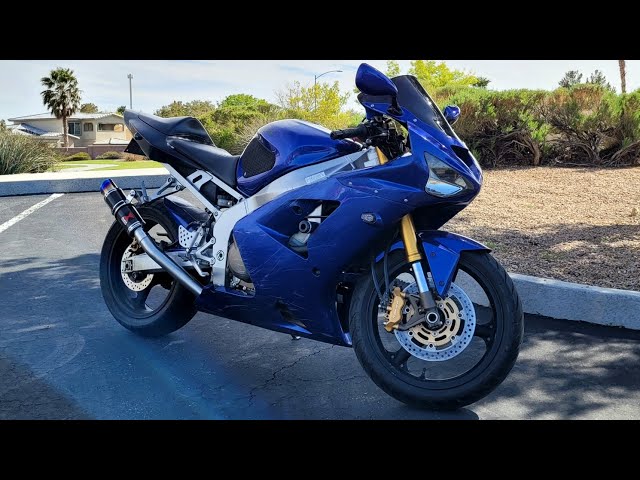 2004 ZX6R Black Widow Exhaust Walkaround Rev - YouTube