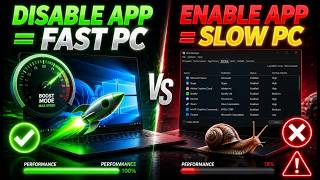 Disable Startup Apps in Windows  |  Speed Up Your PC