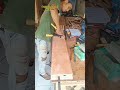 Tahap pemasangan rivet untuk rel track saw #woodworking #diy #tracksaw #carpentry #project