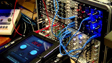 Using Korg SyncKontrol (iOS) as a modular clock