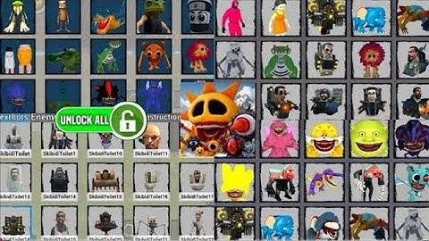 Sandbox in space unlocked all free cool characters tung tung sahur all monsterschasing nextbots