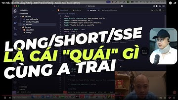 Long polling/short polling/SSE (Server-Sent Events) - là cái gì dzậy?