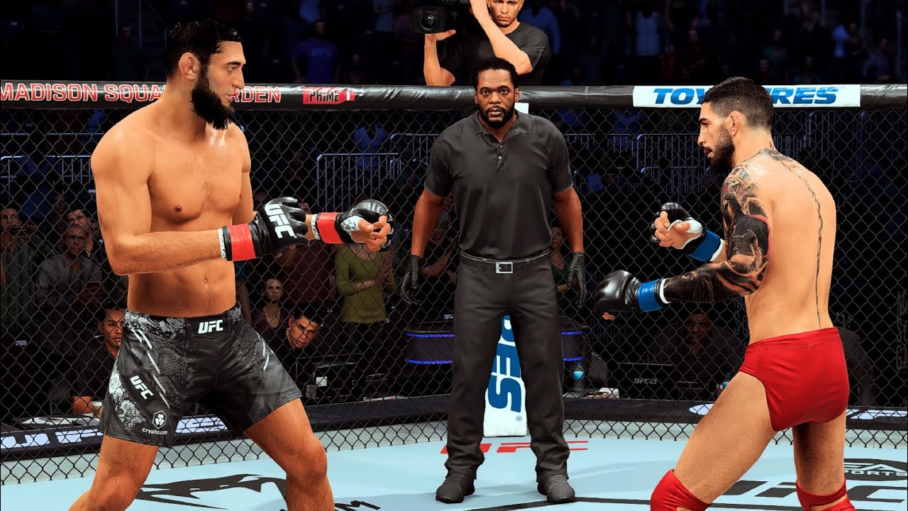 UFC 5 Welterweight Clash – Khamzat Chimaev vs Ilia Topuria | Explosive Fight!