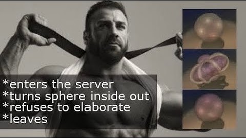 “Buh- but- you can’t just turn a sphere inside out!”