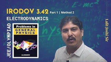 IE Irodov 3.42 (Part 1) | Method 2 | Electric field potential due to infinite thread