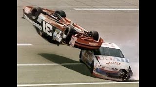 Celebrity NASCAR 1993 Winston 500 Neil Bonnett Flip - OnBoard Sounds Wealth