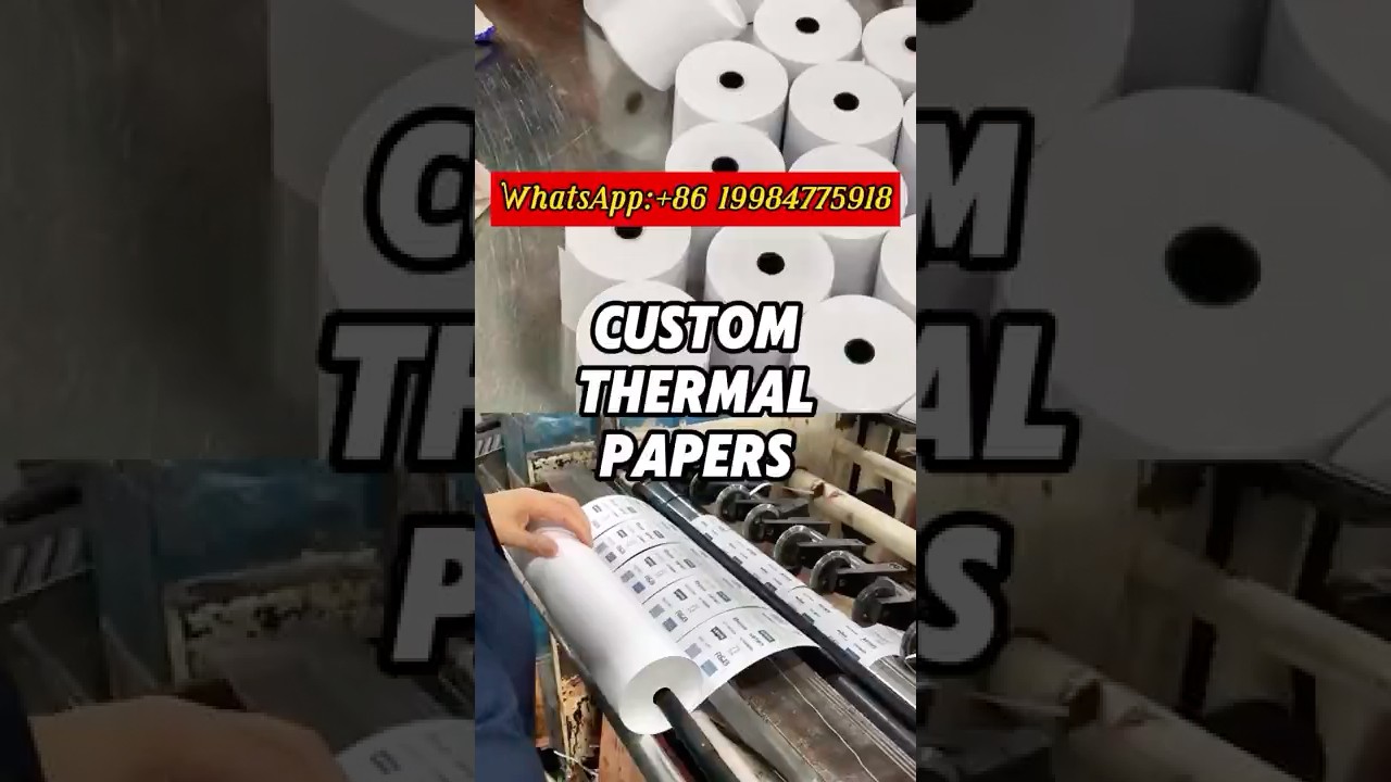 We are a supplier of thermal printing paper and labels integrating printing, production and sales.