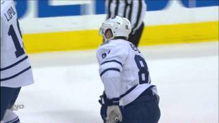 Leafs @ Stars - Dion Phaneuf Scores - 111125