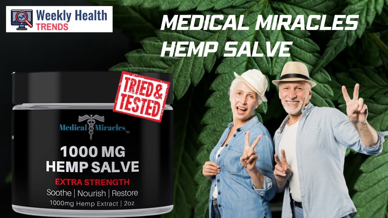 Medical Miracles Hemp Salve Review YouTube