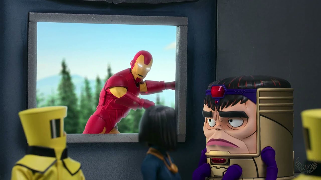 MODOK sells A.I.M to Iron man | Marvel's M.O.D.O.K