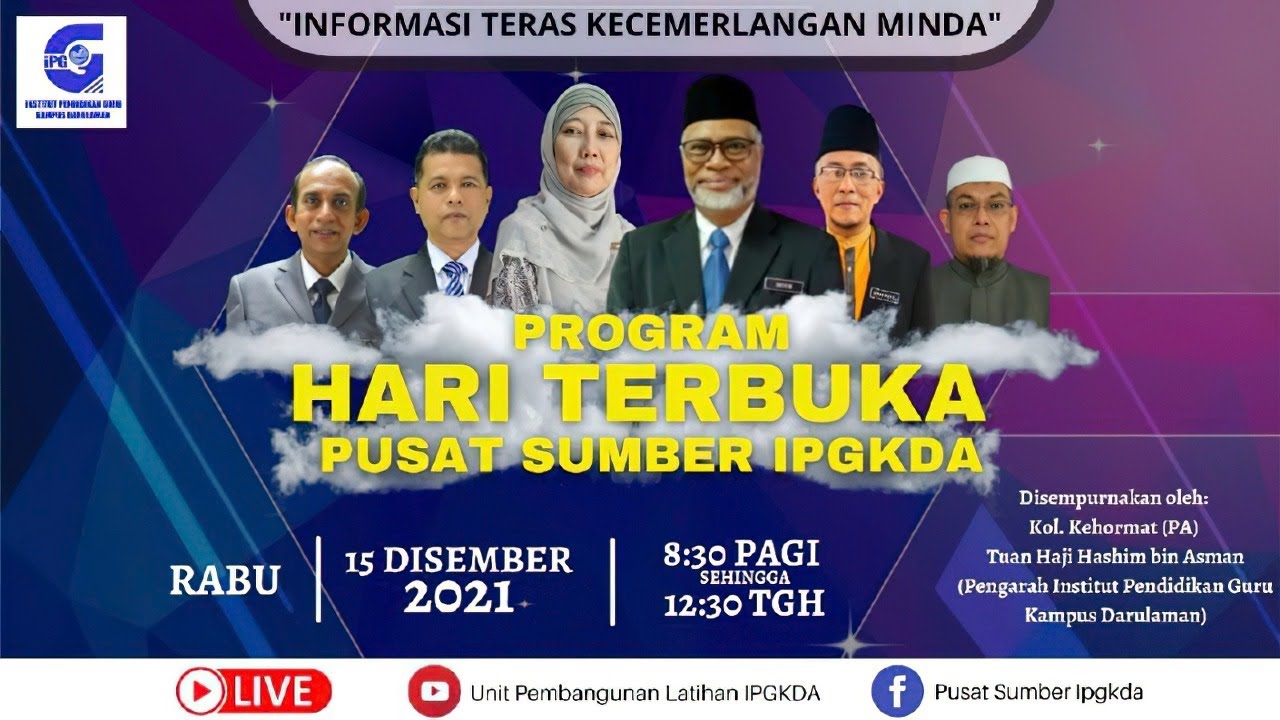 HARI TERBUKA PUSAT SUMBER INSTITUT PENDIDIKAN GURU KAMPUS DARULAMAN