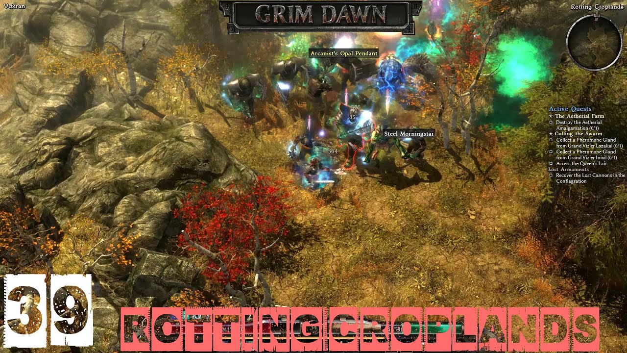 Grim Dawn Veteran (Blademaster) Part 39 Rotting Croplands YouTube