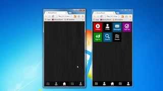 Responsive Web Design Tutorial - 10 - Bottom Menu HTML