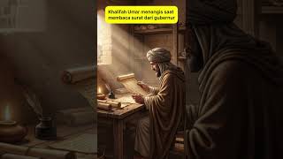 Khalifah Umar menangis saat membaca surat dari gubernur  #sejarahislam #ceritaislam #kisahislam