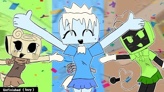 Baumkuchen End Credits Dandy World Version Shelly, Tisha , Vee Animations.