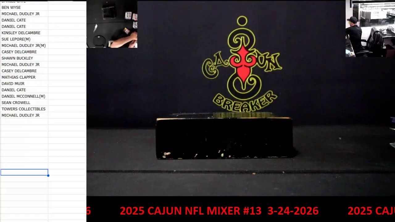 Cajun Breaker Live Stream