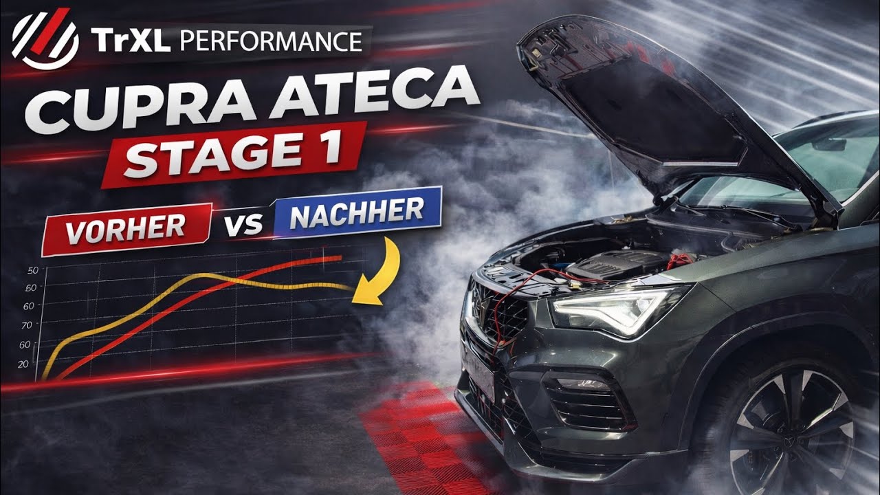 So krass geht der Cupra Ateca Facelift nach STAGE 1! (Prüfstand + Protokoll)  😳🔥