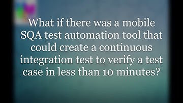 MMECS ADB WebUI 10 Minute CI Test Creation