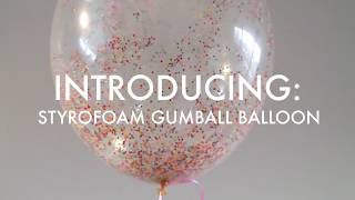 Styrofoam Gumball Balloon - Partysaurus