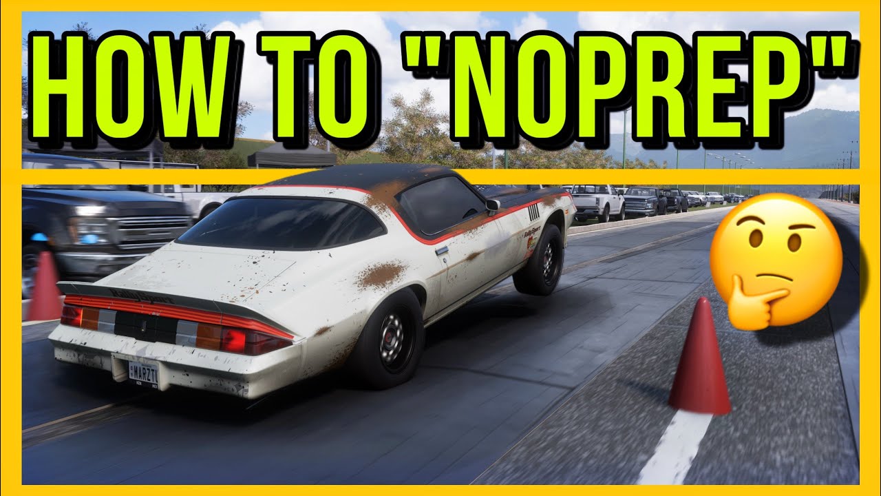 КАК СДЕЛАТЬ DRAG-НАСТРОЙКУ БЕЗ ПОДГОТОВКИ В FORZA HORIZON 5