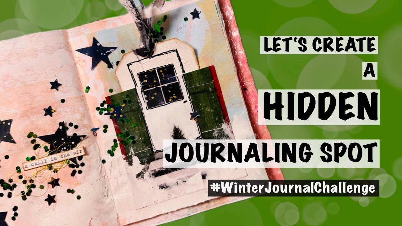 Tutorial: how to make a hidden journaling spot!