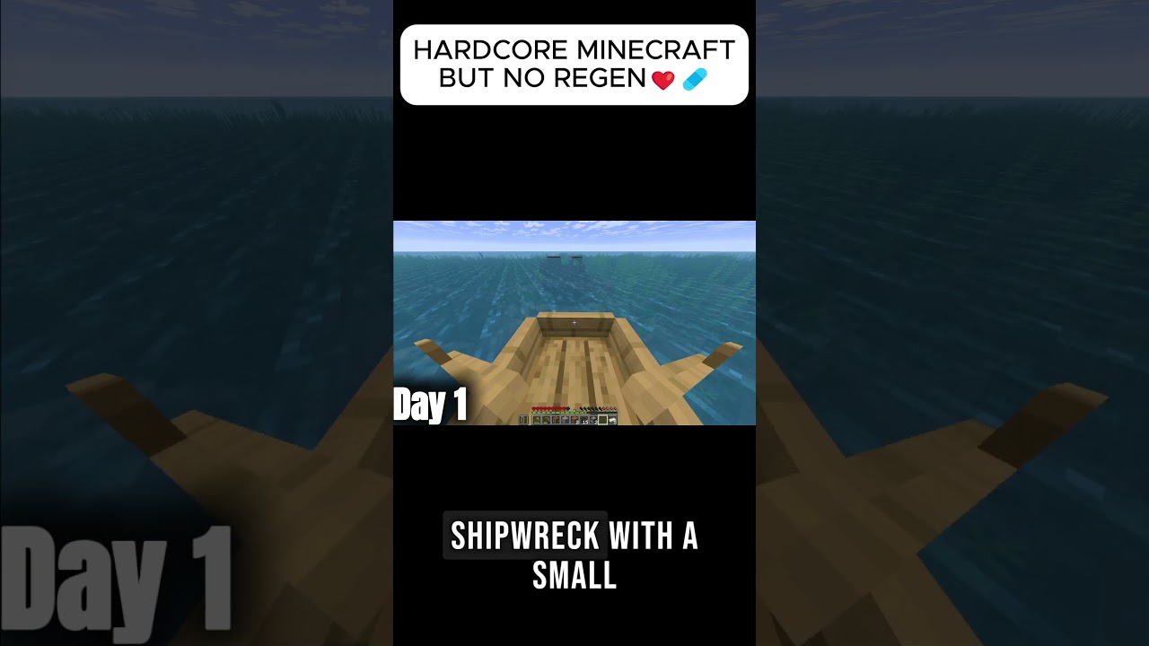 Hardcore Minecraft but No Regeneration Part 3 