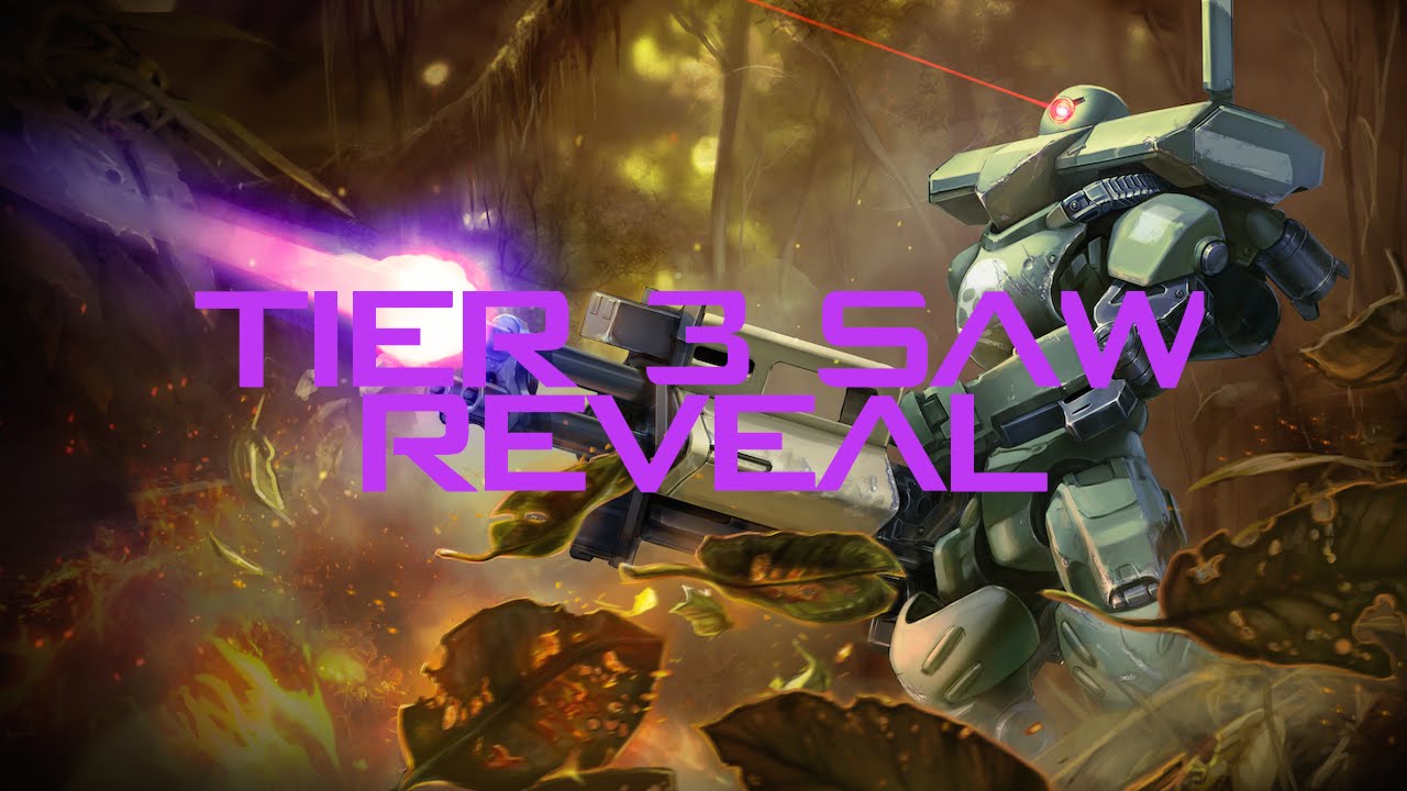 Vainglory Update 1.11: SAW Tier 3 SKIN REVEAL SPLASH ART + GAMEPLAY [1080p HD]