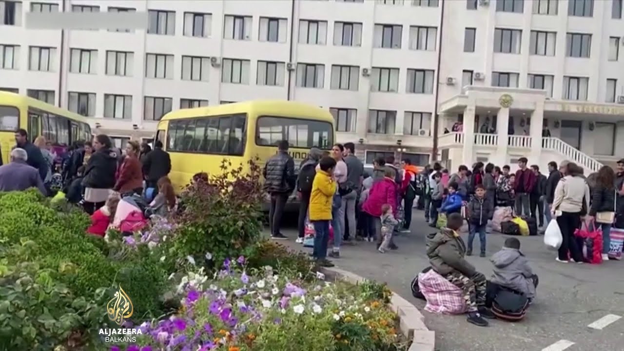 نزوح الأرمن من ناغورنو كاراباخ