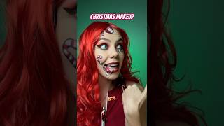 Easy Candy Cane Makeup for the Holidays