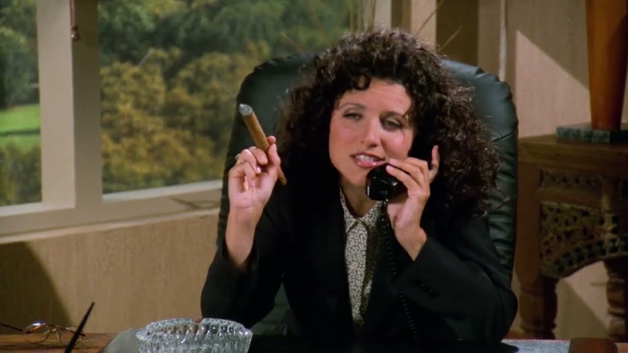 Seinfeld "You Doofus" Elaine discovers Kramer's Karate Class   scene