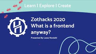 ZotHacks 2020 Prework: Frontend 1 - What is Web Development?
