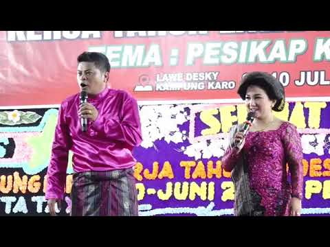 ADU PERKOLONG KOLONG PACIRLA - ICHE BR GINTING | KERJA TAHUN LAWE DESKY KAMPUNG KARO 2024