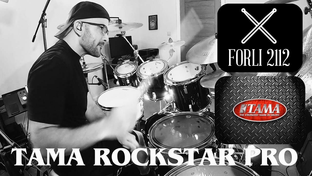 Forli2112 - Tama Rockstar Pro - Drumkit Setup and Soundcheck