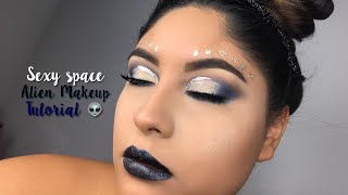 Sexy Space Alien Makeup Tutorial | Halloween Series