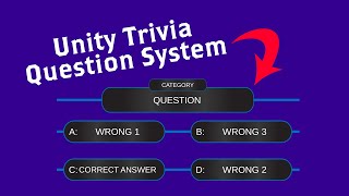 Trivia Question System in Unity Tutorial screenshot 5