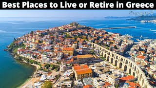 12 Best Places to Live or Retire in Greece Comfortably