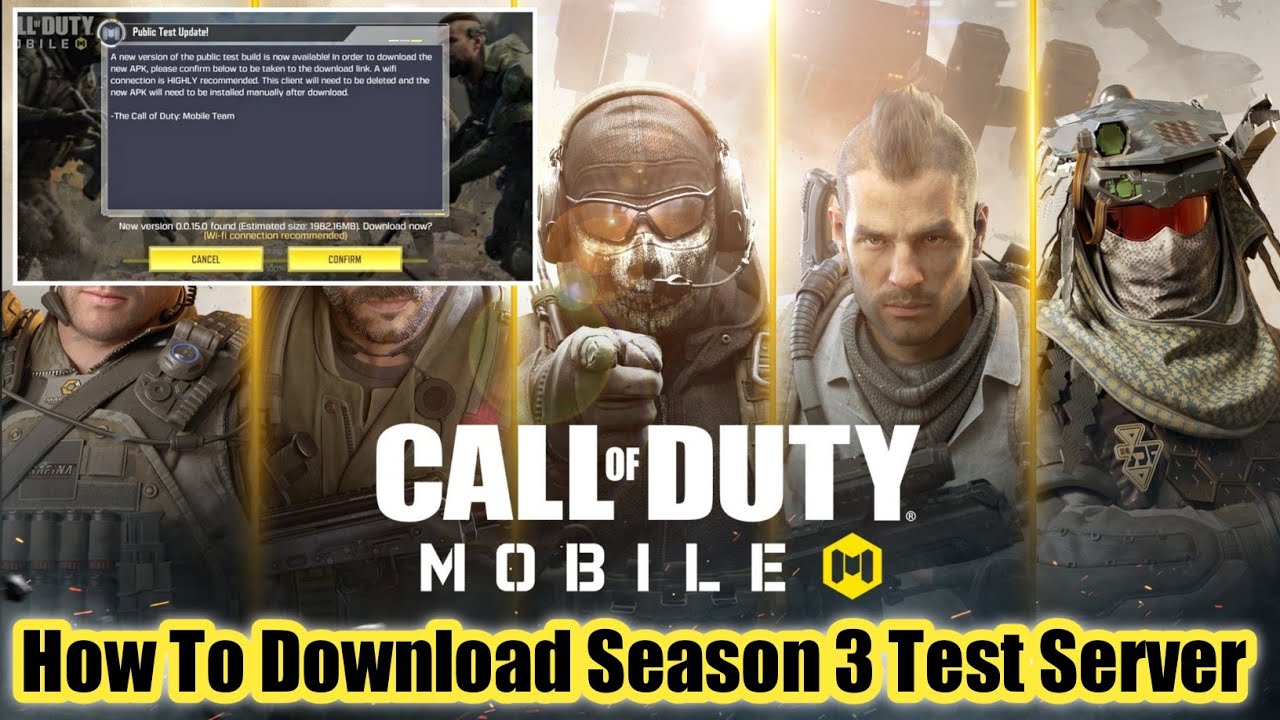 How To Download Season 3 Test Server in cod mobile 2022 | Season 3 Test Server download in cod. 2022