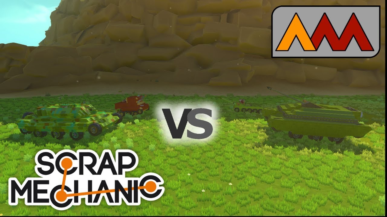 2v2 Tank Battles... |  Scrap Mechanic