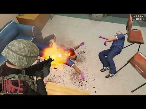 GTA 5 RDE 4.0.1 - Hospital Massacre + Ten Star Escape