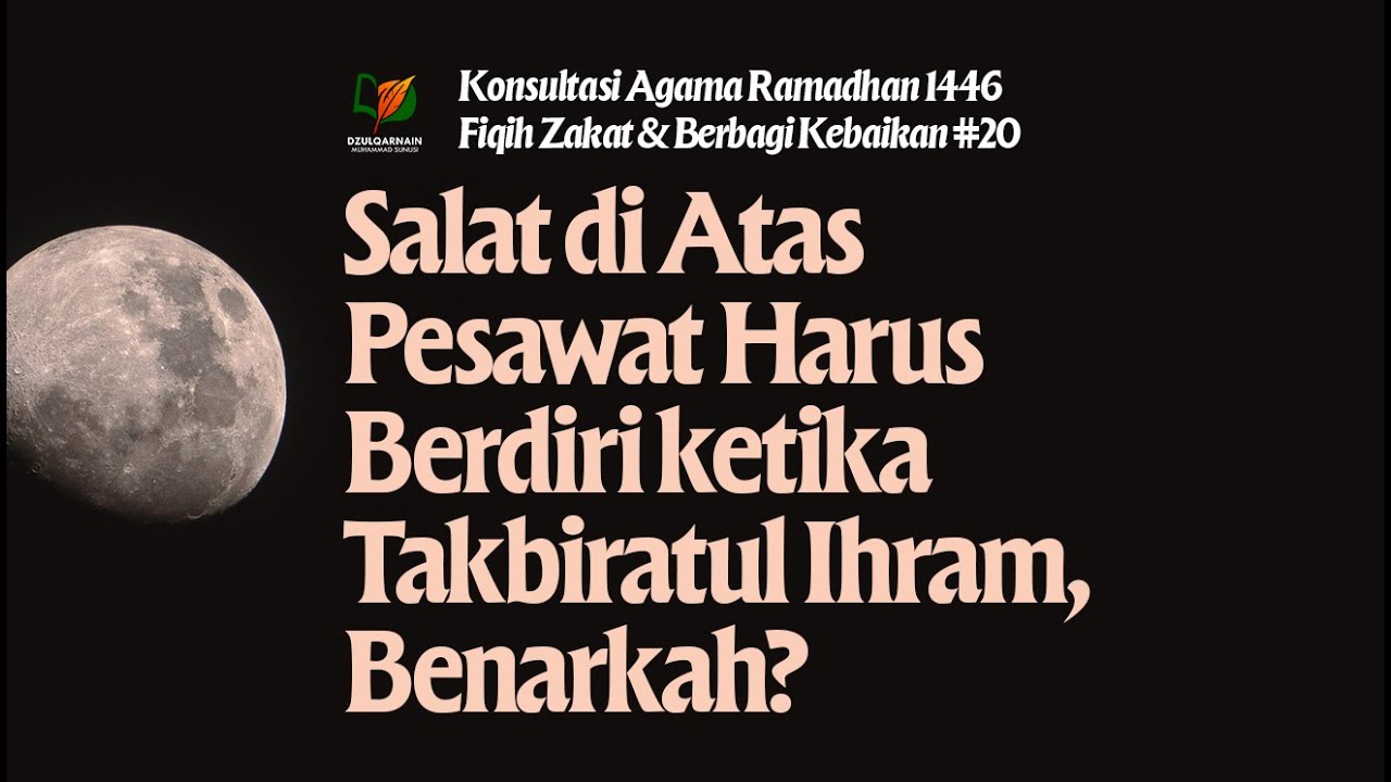 Salat di Atas Pesawat Harus Berdiri ketika Takbiratul Ihram, Benarkah?
