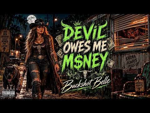 Devil Owes Me Money - Dark Country Rap | Official Lyrics Video