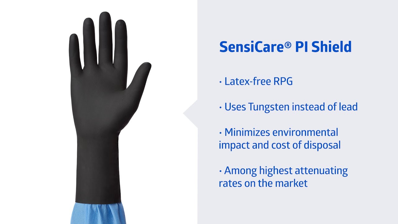 SensiCare PI Shield Radiation Protection Glove YouTube