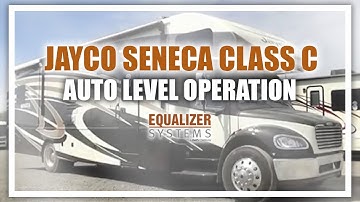 Jayco Seneca Class C Equalizer Leveler Operation Video
