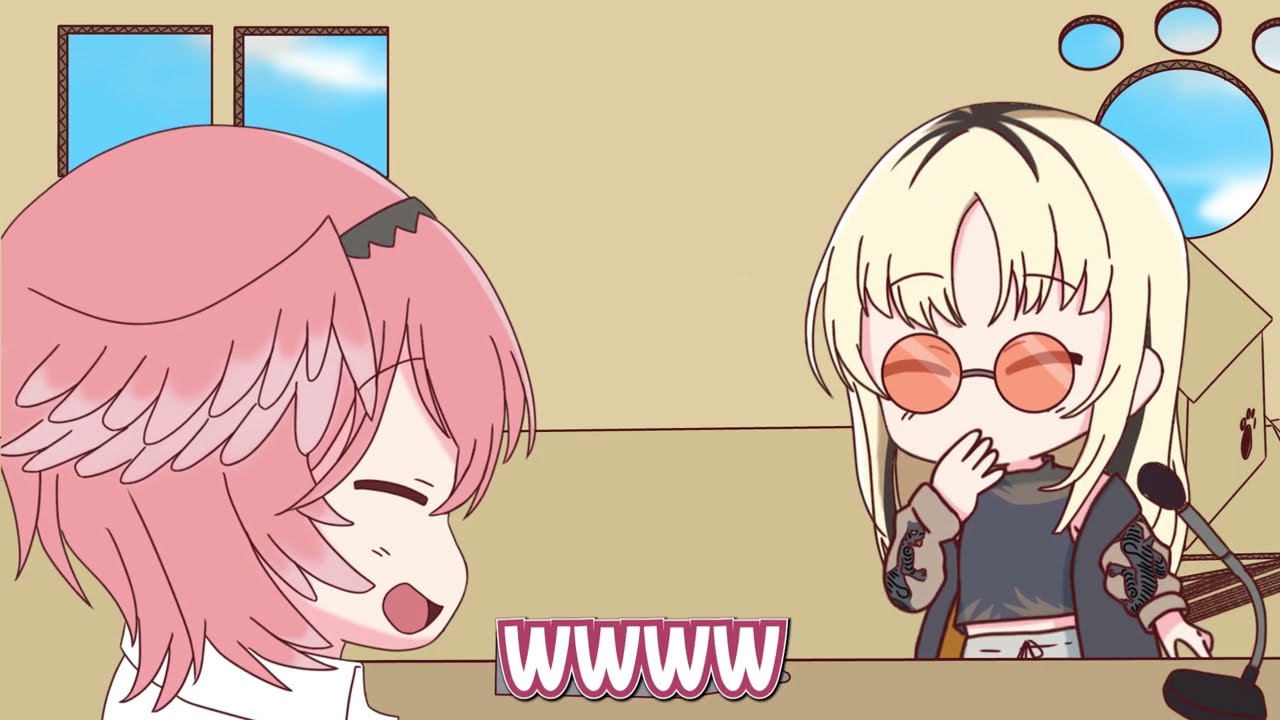 【手描き】それザキヤマじゃないですか！ｗｗ【鷹嶺ルイ／虎金妃笑虎／ホロライブ／切り抜き動画】