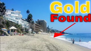 Beach Metal Detecting finds Gold | Laguna Beach