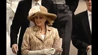 Charles \& Camilla wedding guests \& discussion (2005)