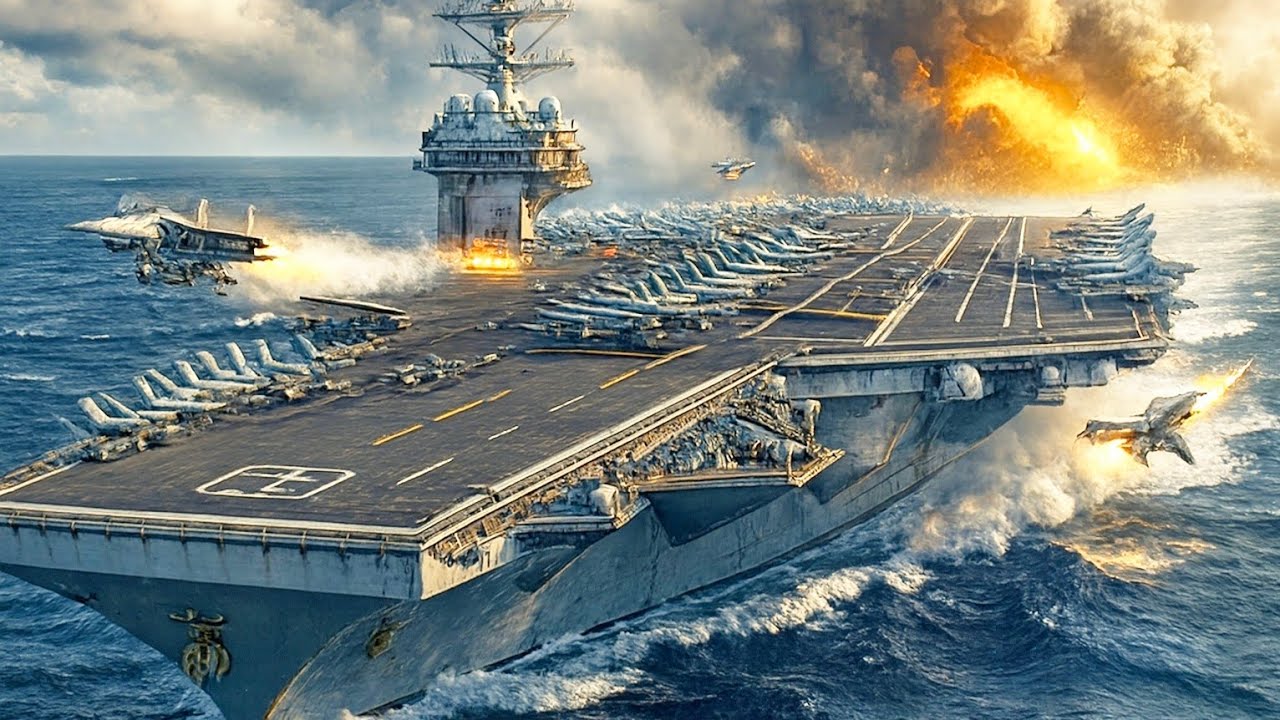 USS Gerald R. Ford hi a lo va turu rem rem ve le!!