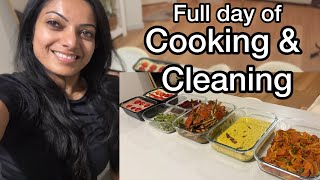 Meal prep and deep cleaning Vlog