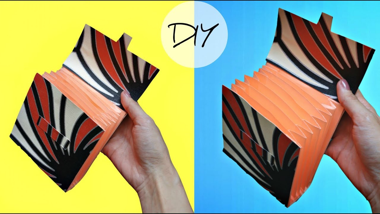 How to make a cute paper wallet, Origami wallet