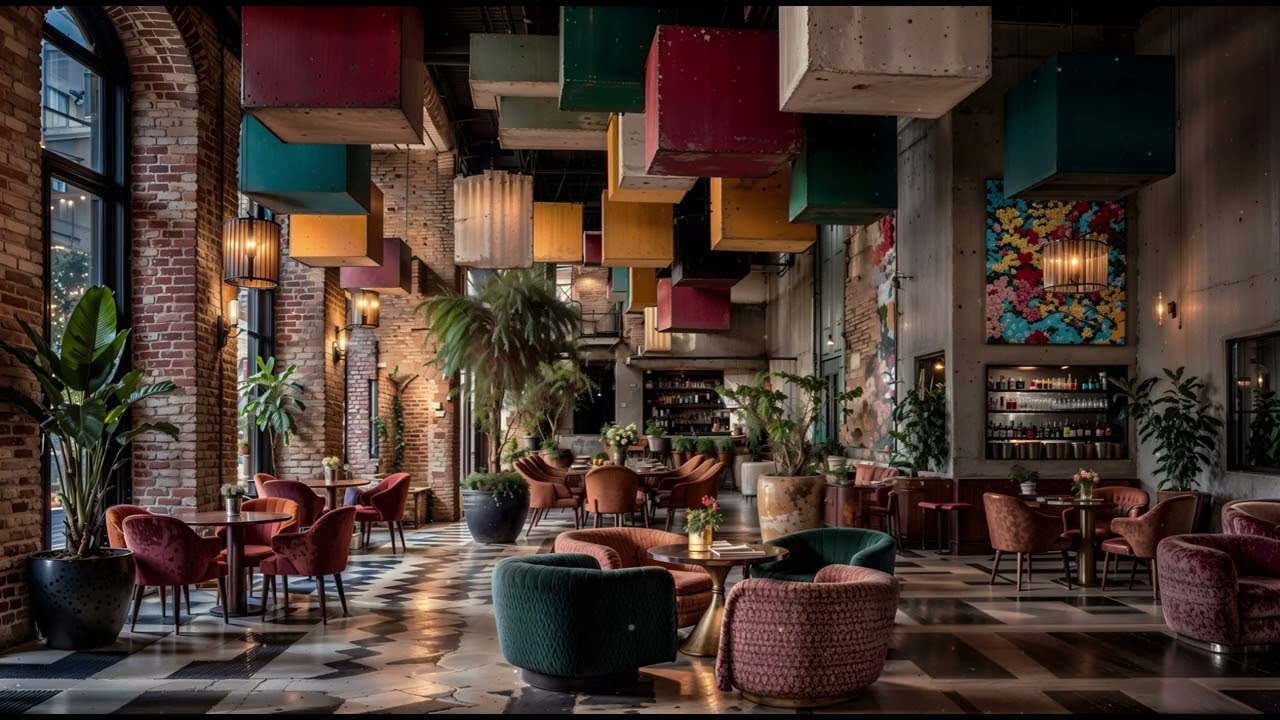 Smooth Jazz Night ☕ Cozy Cafe Atmosphere